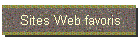 Sites Web favoris