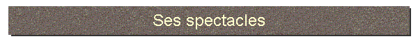Ses spectacles